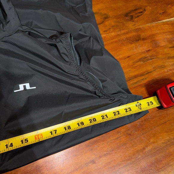 NEW Men’s J. LINDEBERG Stockholm Packable Ash Grey Golf Shell Vest Shell NWT - Picture 9 of 16